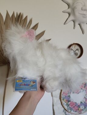 Ganz Webkinz White Persian Cat Sealed Code